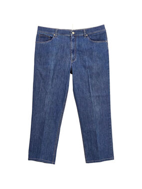 Alberto Tommy Comfort Fit Jeans Mens 38x27 Blue T400 Stretch Luxury Denim $225